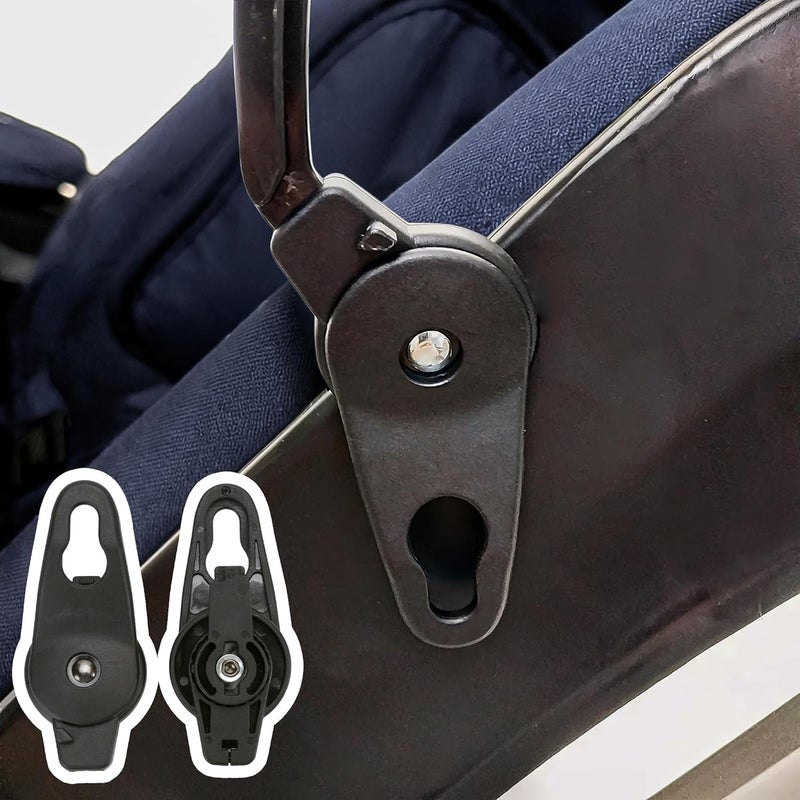 KH866 Clip Sunshade Stroller, Canopy Clamp Rod Buckles for Baby Strollers, Easy Sunshade Attachment for Infant Carriage - Image 4